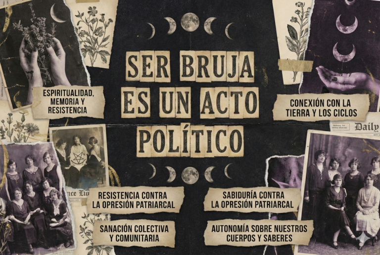 Ser bruja es un acto político: espiritualidad, memoria y resistencia feminista