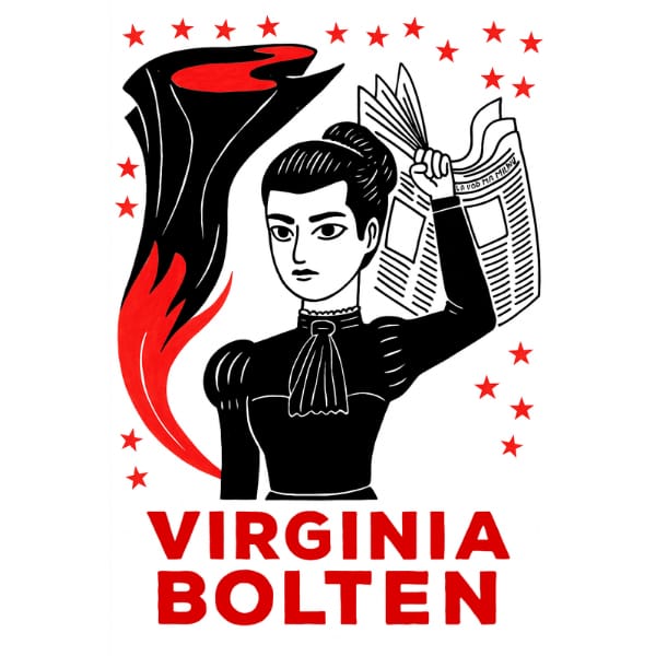 Virginia Bolten través del tarot con la Justicia, la Fuerza y el Carro como clave